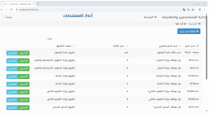 Figure 6 - Roles Management in Access Control Application